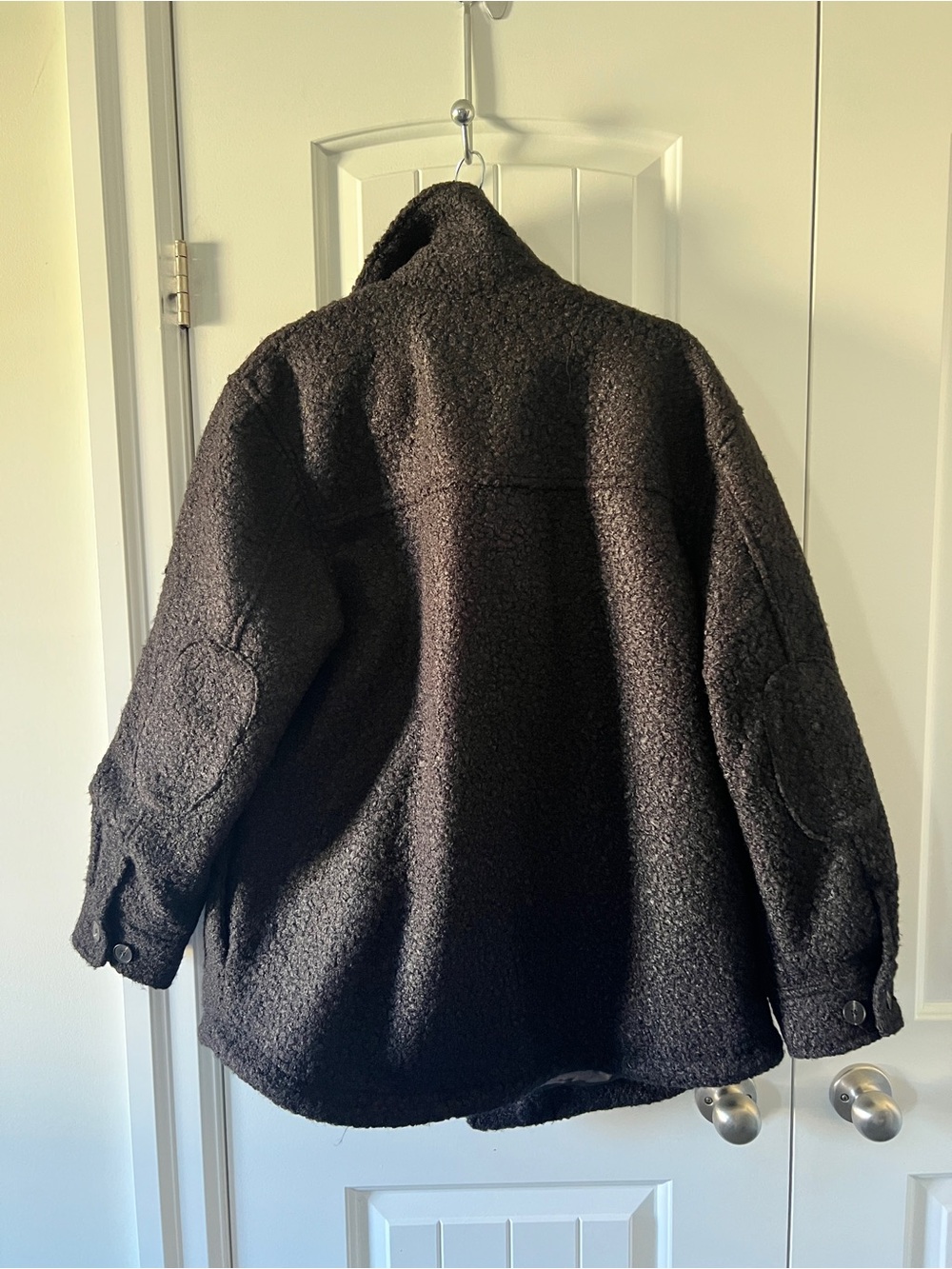 Joe Fresh Teddy Button-Up Shacket Jacket - Picture 5 of 5